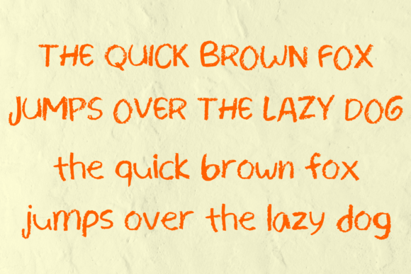 Pencil Sketch Font preview 4