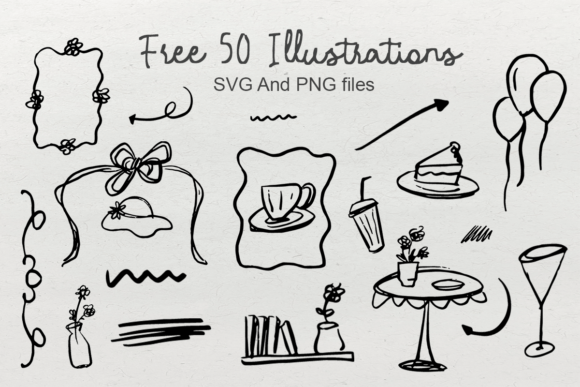 Penny Scribbles Font preview 4