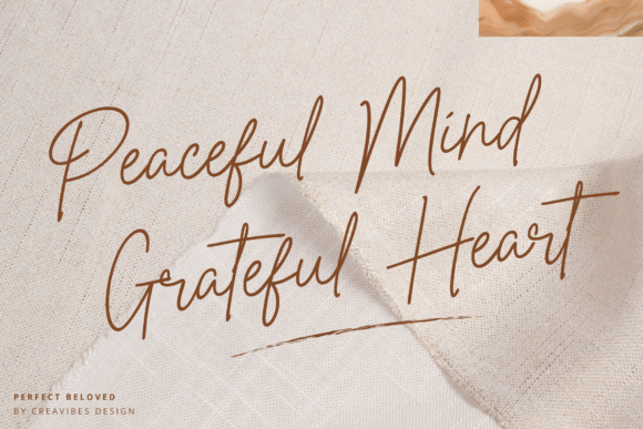 Perfect Beloved Font preview 3