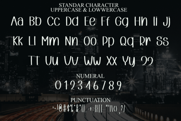 Perfect Design Font preview 2