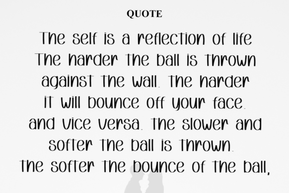 Perfect Design Font preview 3