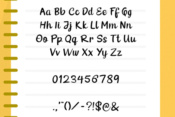 Permanent Marker Font preview 4