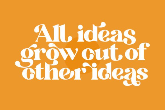 Person Thange Font preview 2