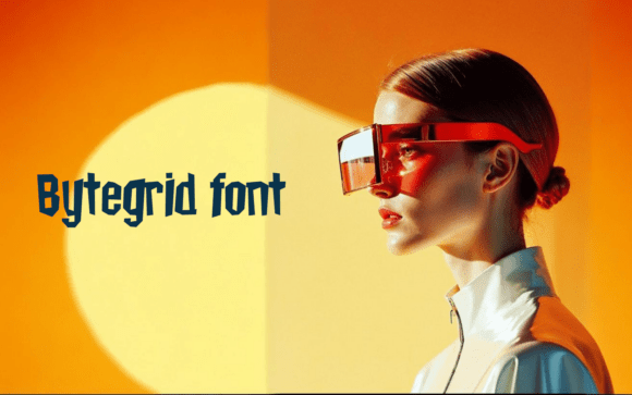 Bytegrid Font preview 3