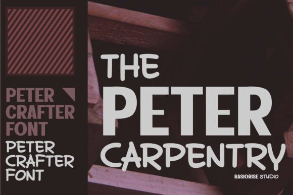 Peter Crafter Font preview 3