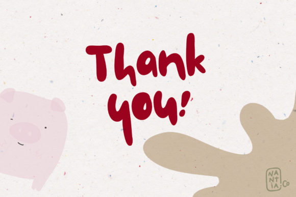 Le Petit Cochon Font preview 4
