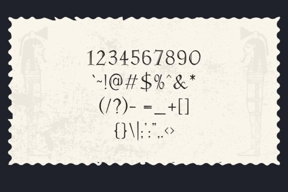 Phantom Sigil Font preview 3