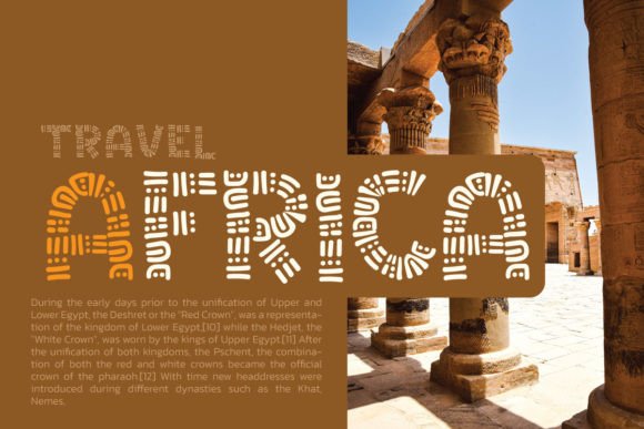 Pharaoh Font preview 4