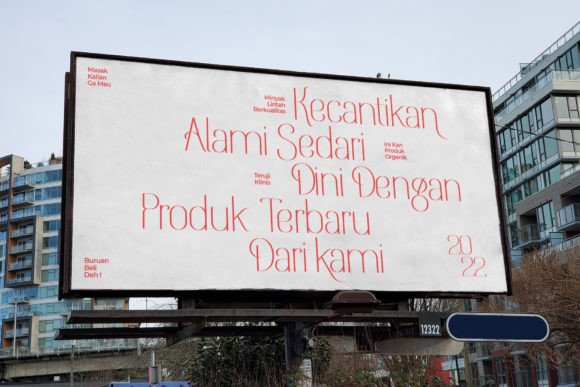 Byutih Font preview 2