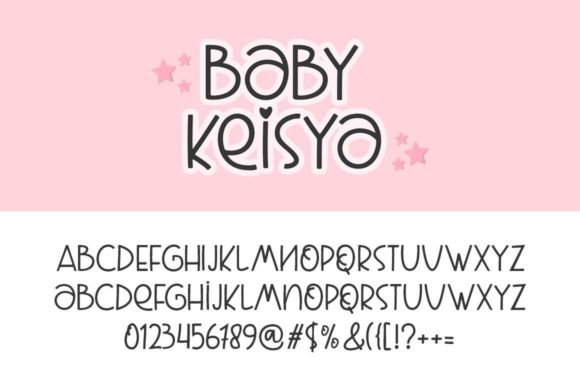Baby Keisya Font preview 4