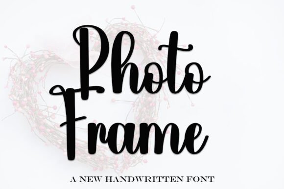 Photo Frame Font