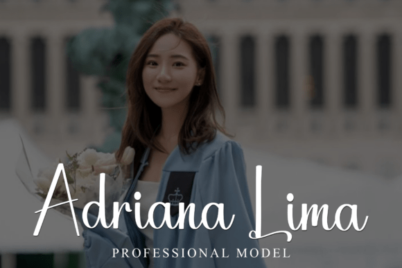 Photograph Font preview 2