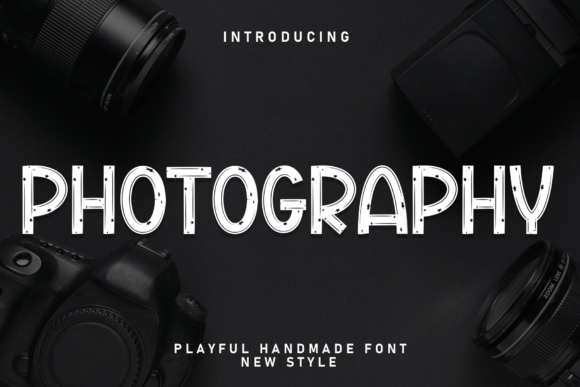 Photography Font preview 2