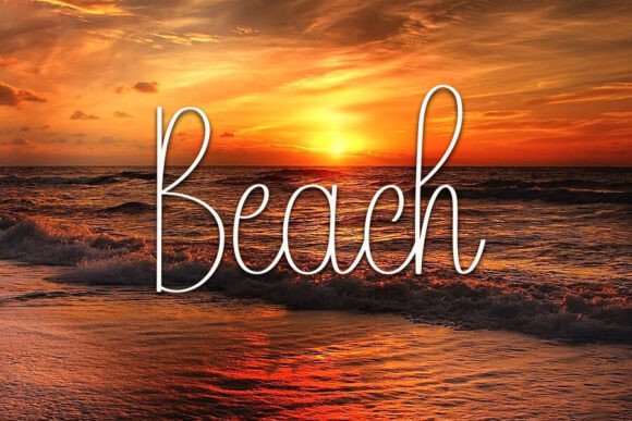Photography Font preview 3