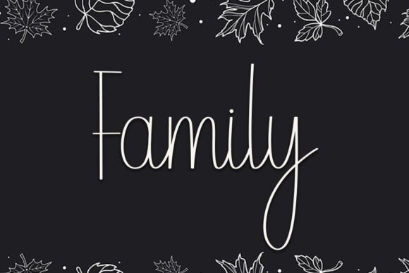 Photography Font preview 7