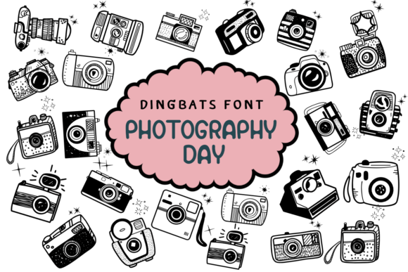 Photography Day Font