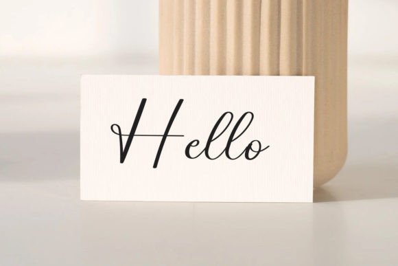 Photography Font Font preview 4