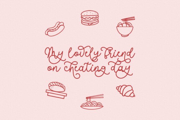 Picky Mother Font preview 3