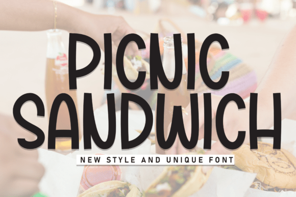 Picnic Sandwich Font