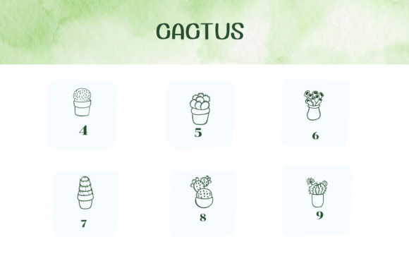 Cactus Font preview 4