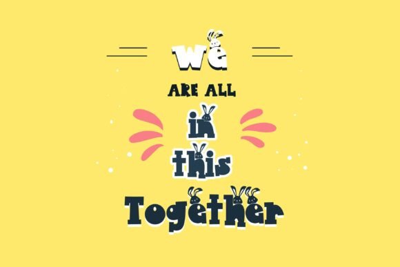 Pinchie Peep Font preview 3