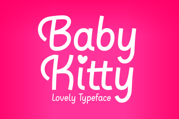 Baby Kitty Font
