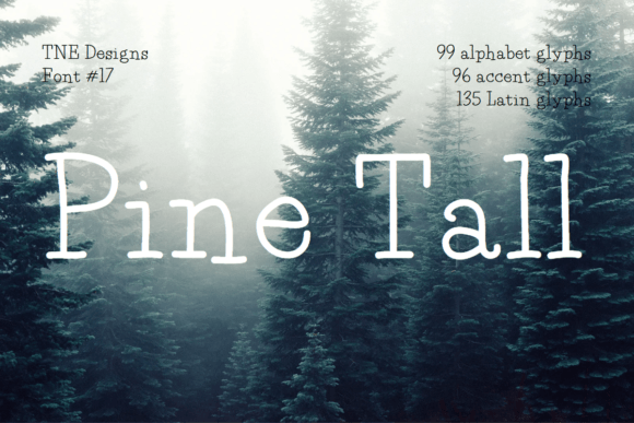 Pine Tall Font