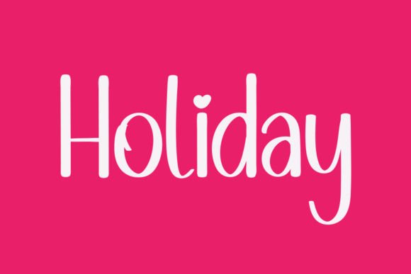 Pink Barbie Font preview 3