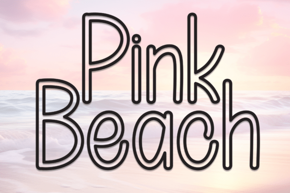 Pink Beach Font