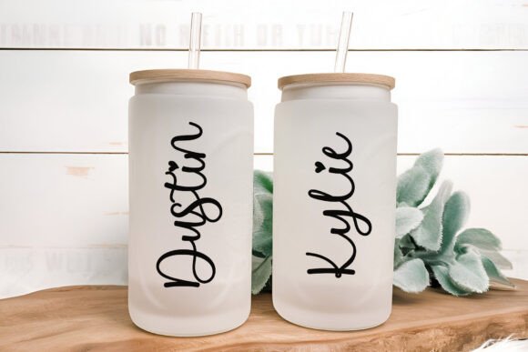 Pink Boho Font preview 3