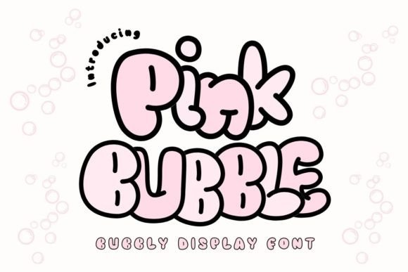 Pink Bubble Font