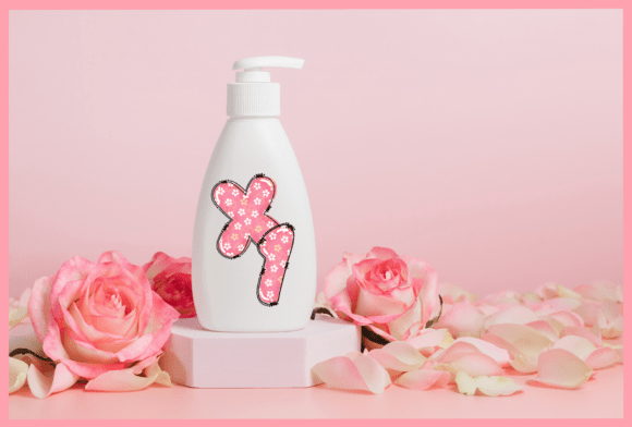 Pink Flower Font preview 4