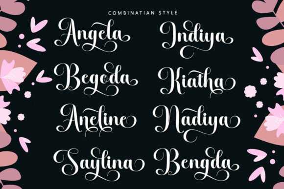 Baby Magnolia Font preview 4