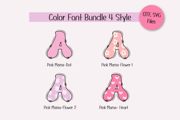 Pink Mama Font preview 2
