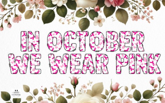 Pink Ribbon Army1 Font preview 2