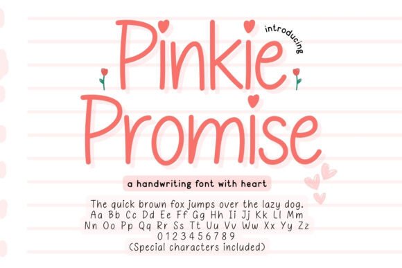 Pinkie Promise Font