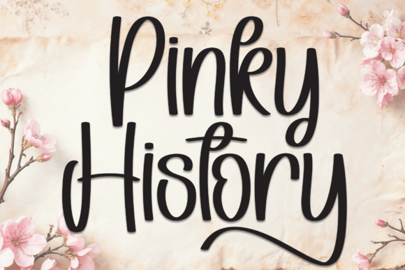 Pinky History Font