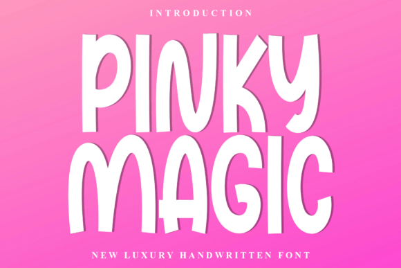 Pinky Magic Font