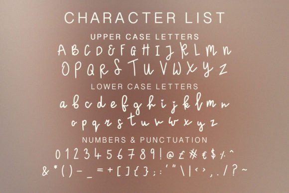 Pinky Promise Font preview 3