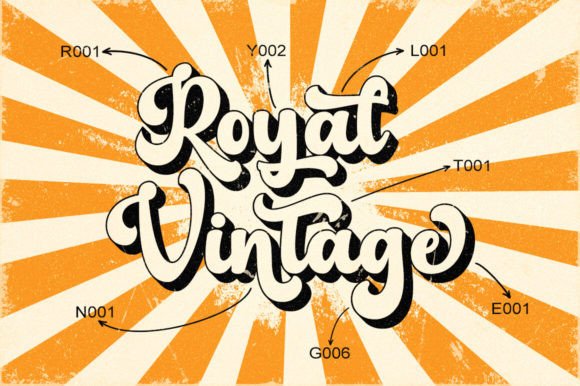 Pinky Retro Font preview 4