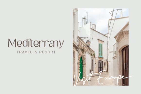 Cafigine Font preview 4