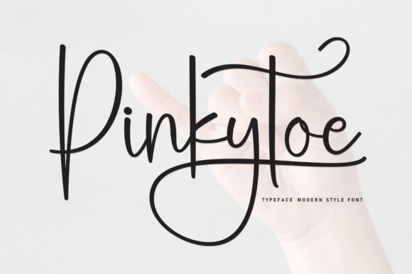 Pinkytoe Font