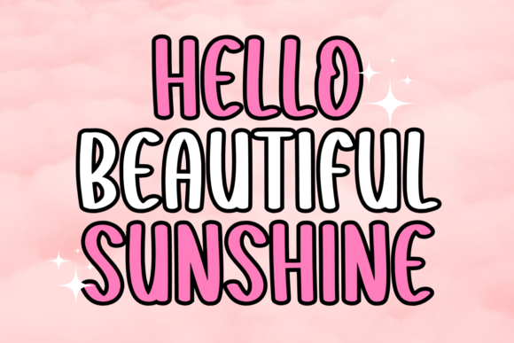 Pinky Season Font preview 2