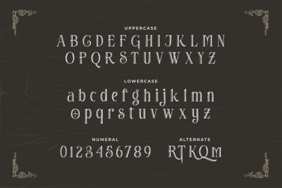 Pirate Hunter Font preview 2