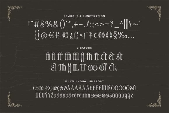 Pirate Hunter Font preview 3