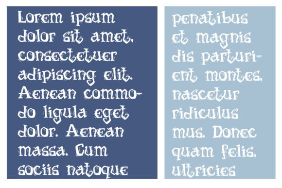 Pirate Shivers Font preview 2