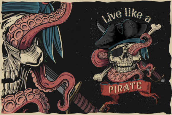 Pirates Rum Font preview 4