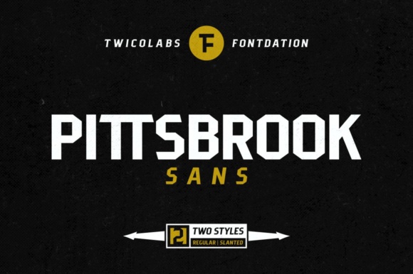 Pittsbrook Font