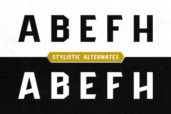 Pittsbrook Font preview 4