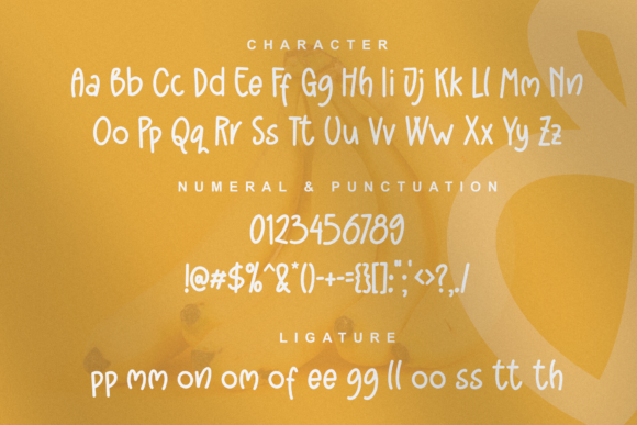 Pisangkeju Font preview 2